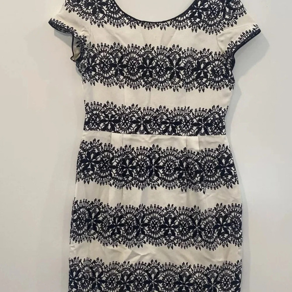 Kate Spade Lola Dress Midas Silk Blend Lined Womens Size 4 (584) - Picture 2 of 3